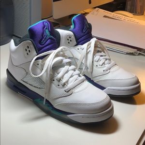Air Jordan Retro Grape 5’s